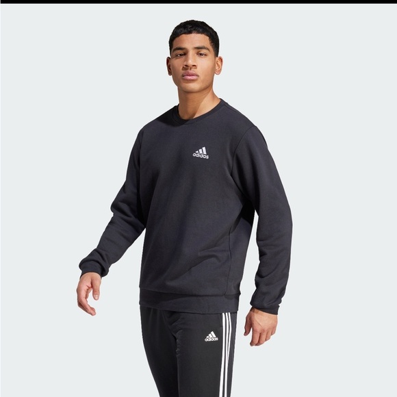 adidas Other - Adidas Men's Black Crewneck Sweater
